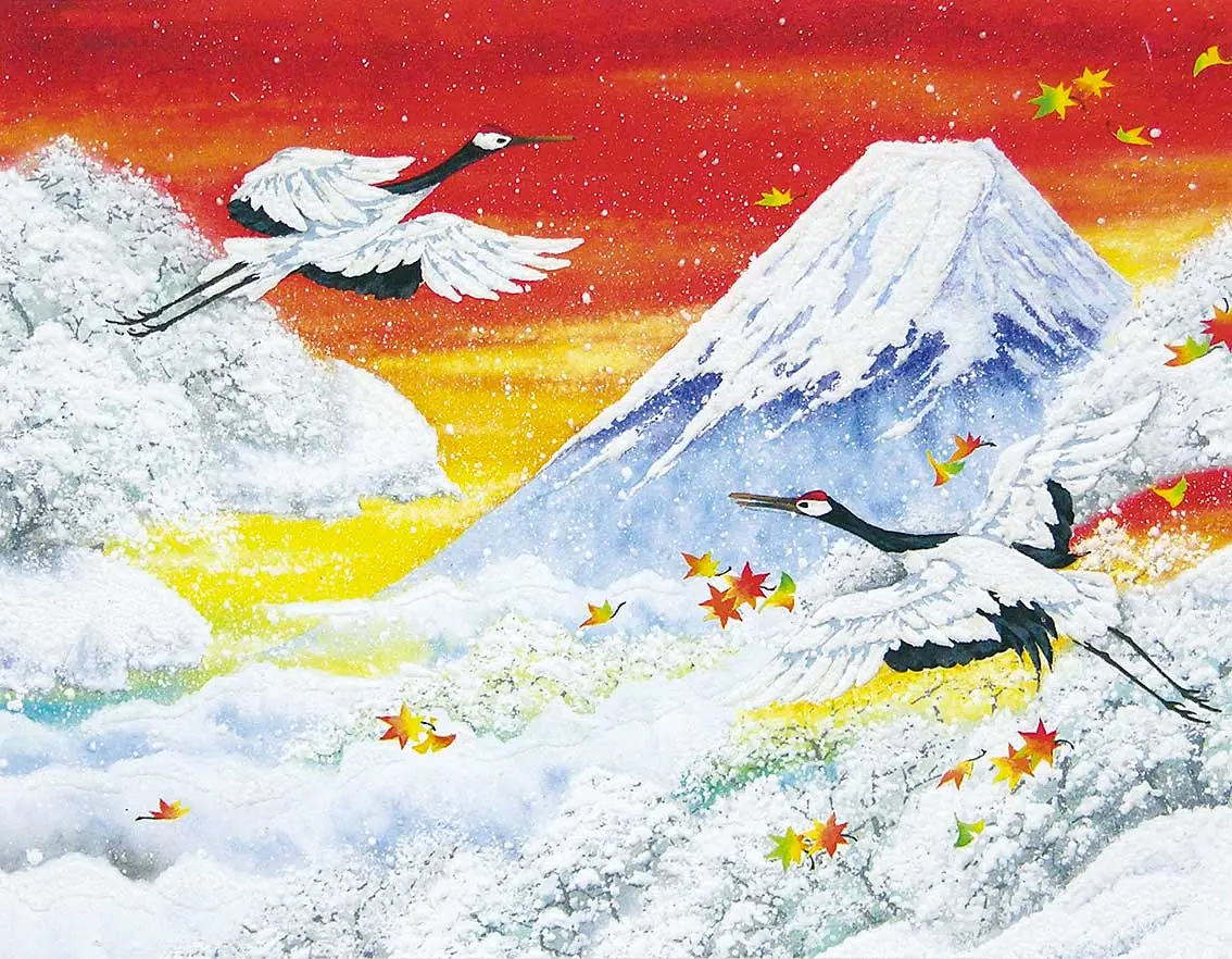 特殊浮出加工名画