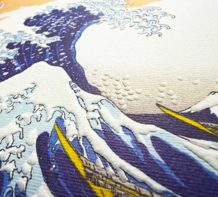 特殊浮出加工名画（特殊加工アップ）