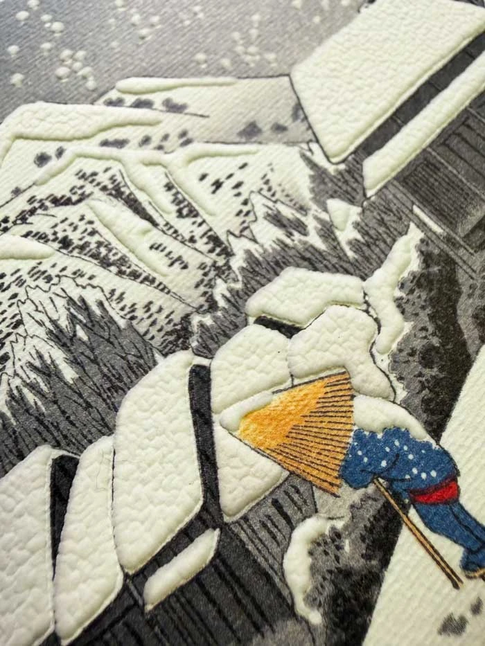 特殊浮出加工名画（特殊加工アップ）