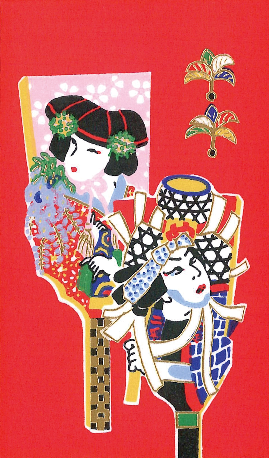 金箔民芸ポチ袋
