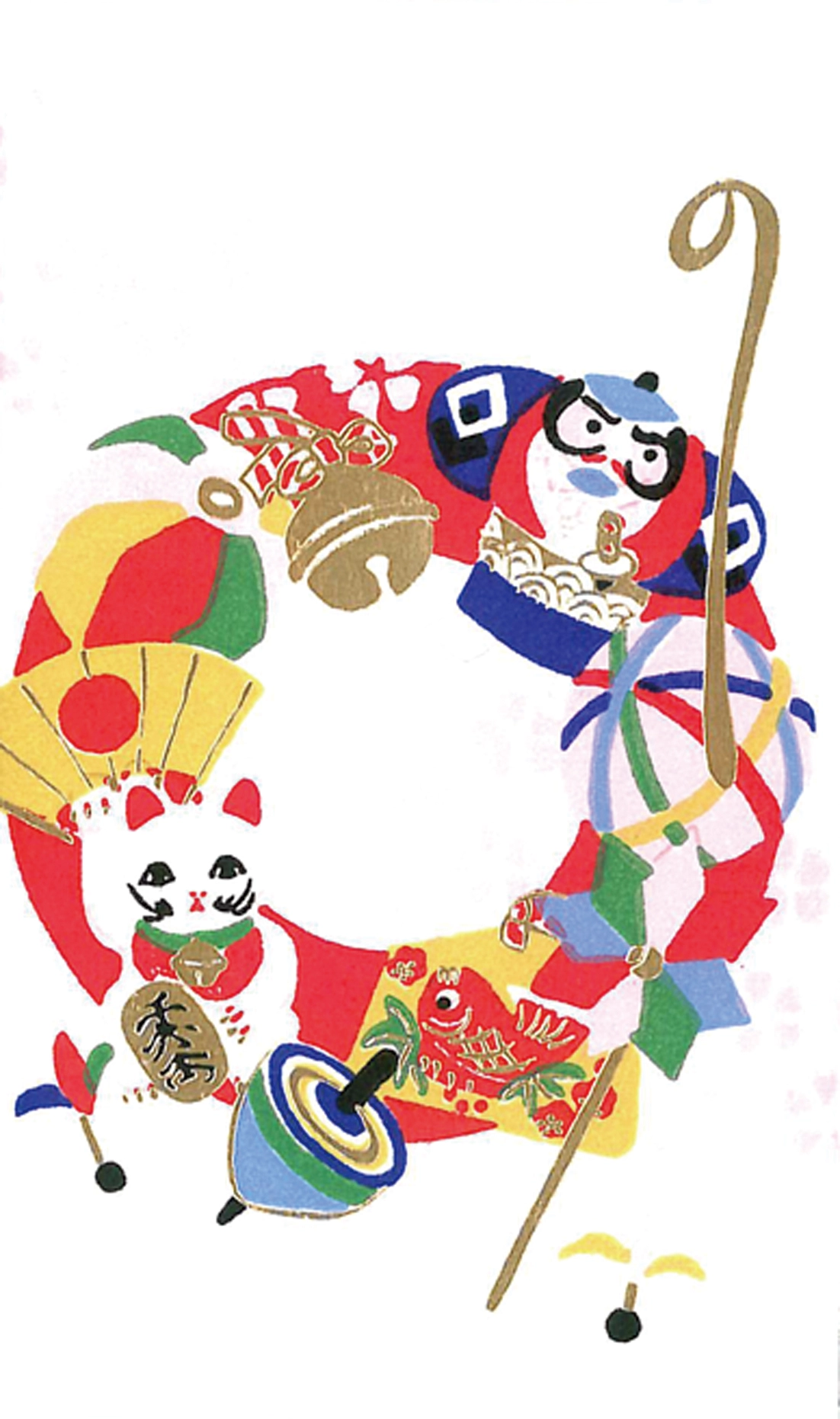 金箔民芸ポチ袋